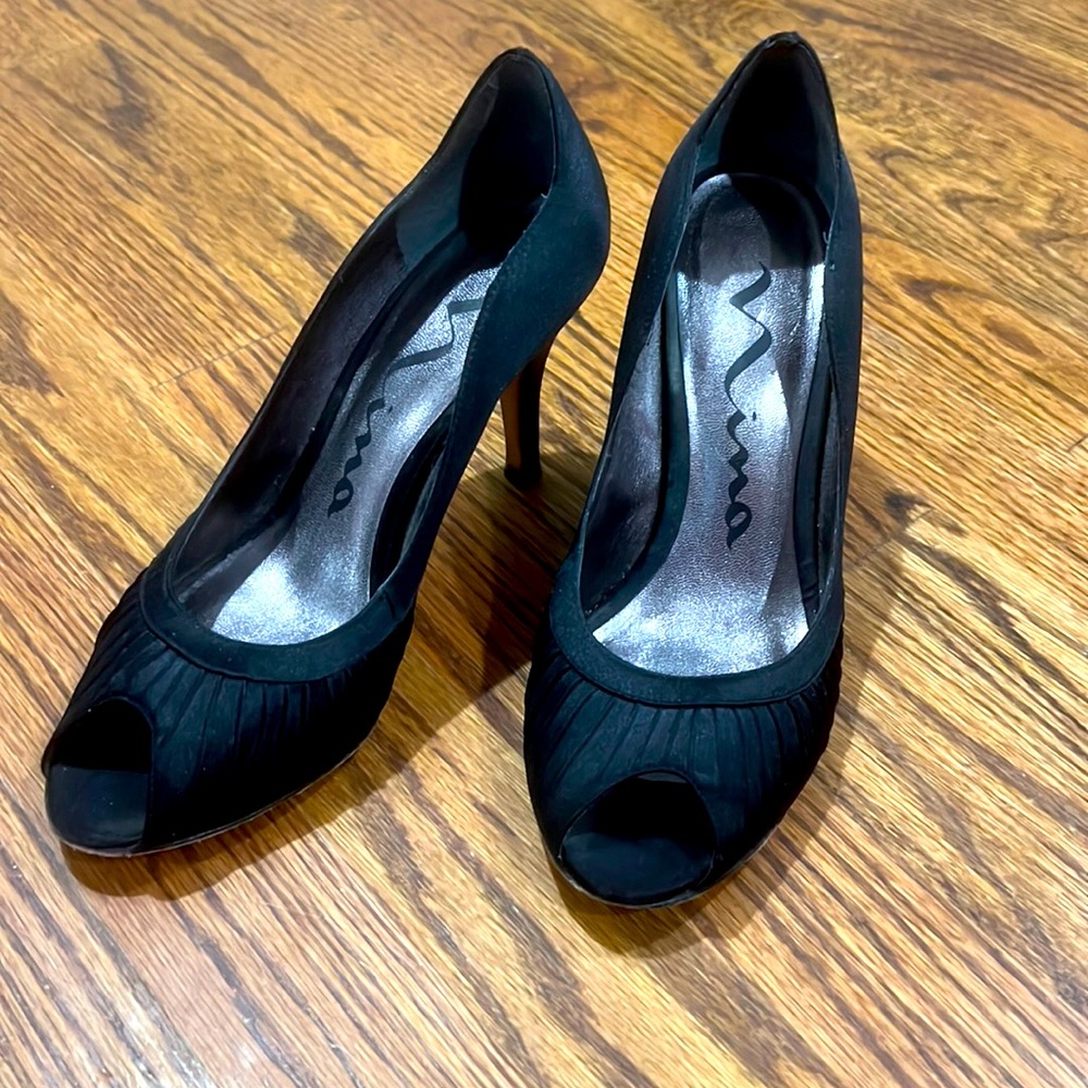 Satin Dress heels